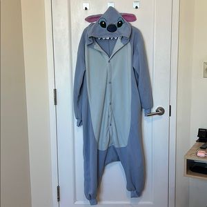 Stitch fleece onesie